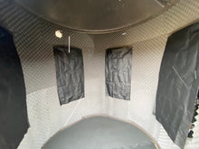 View of loaded version with wall insulation & curtain kit
